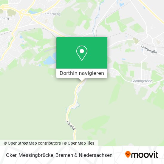Oker, Messingbrücke Karte