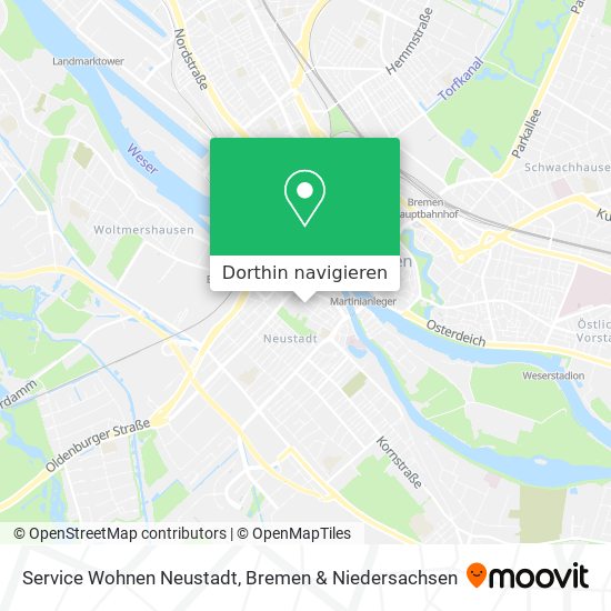 Service Wohnen Neustadt Karte