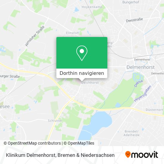 Klinikum Delmenhorst Karte