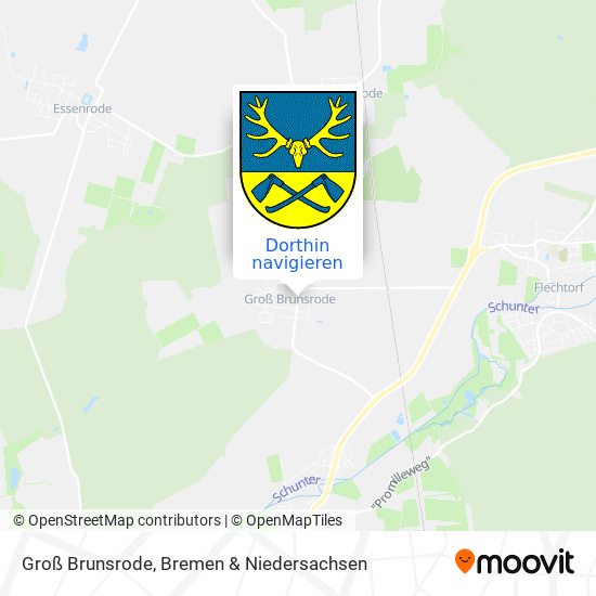 Groß Brunsrode Karte