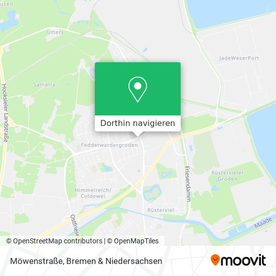Möwenstraße Karte