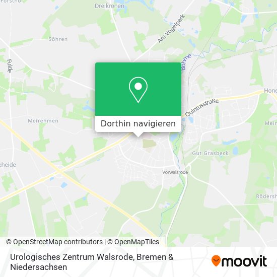 Urologisches Zentrum Walsrode Karte