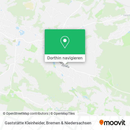 Gaststätte Kleinheider Karte