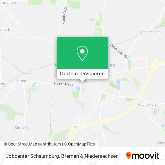 Jobcenter Schaumburg Karte