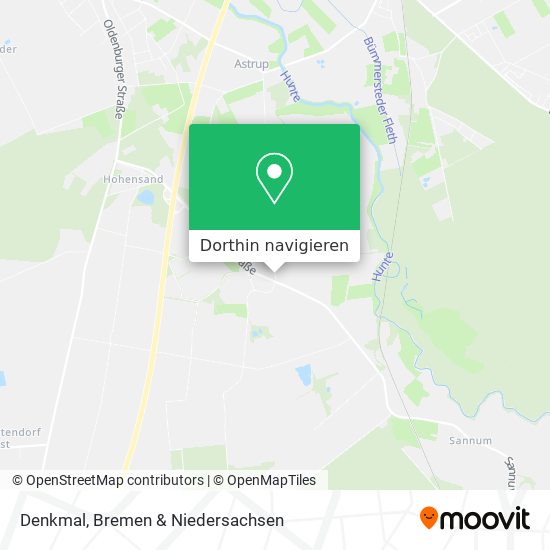 Denkmal Karte