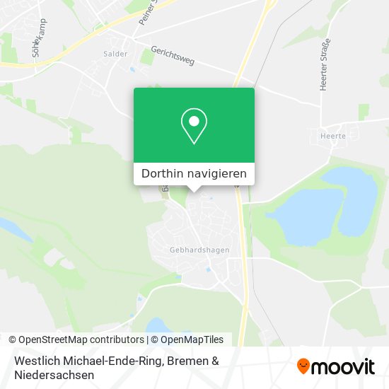 Westlich Michael-Ende-Ring Karte