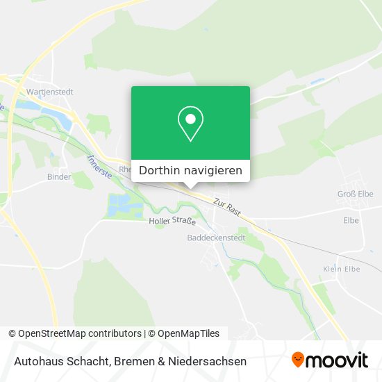 Autohaus Schacht Karte