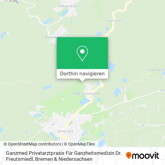 Ganzmed Privatarztpraxis Für Ganzheitsmedizin Dr. Freutsmiedl Karte
