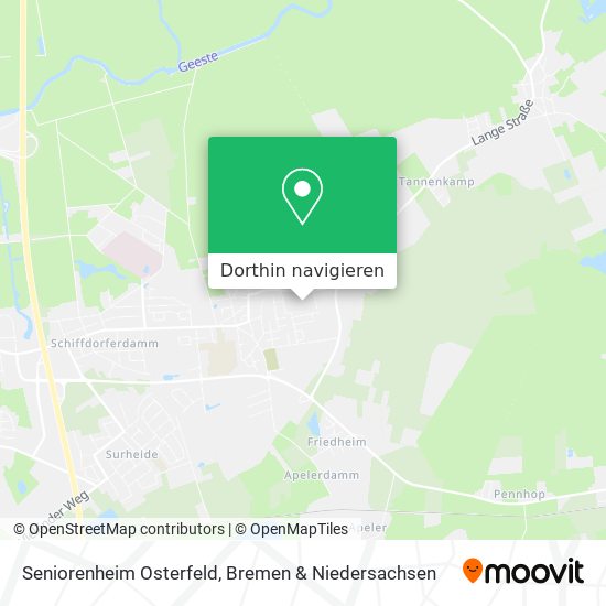 Seniorenheim Osterfeld Karte