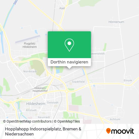 Hopplahopp Indoorspielplatz Karte