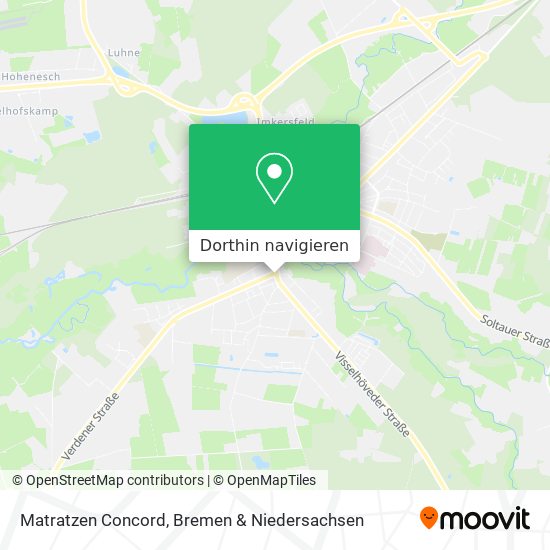 Matratzen Concord Karte