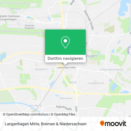 Langenhagen Mitte Karte