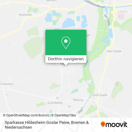 Sparkasse Hildesheim Goslar Peine Karte
