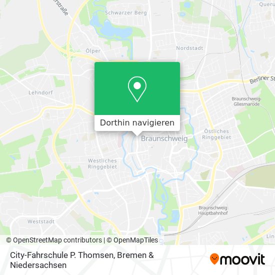 City-Fahrschule P. Thomsen Karte