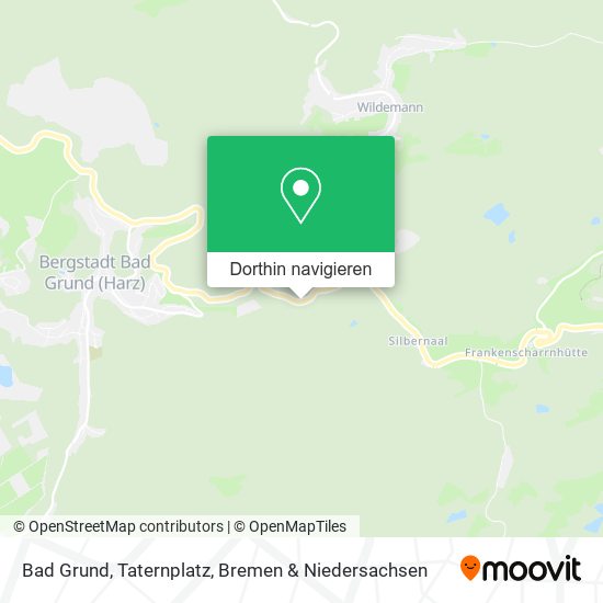 Bad Grund, Taternplatz Karte