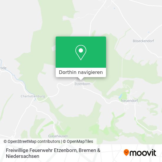 Freiwillige Feuerwehr Etzenborn Karte
