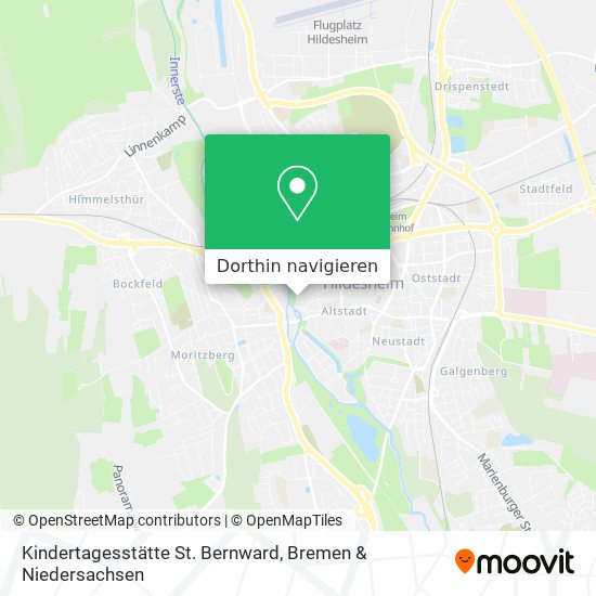 Kindertagesstätte St. Bernward Karte