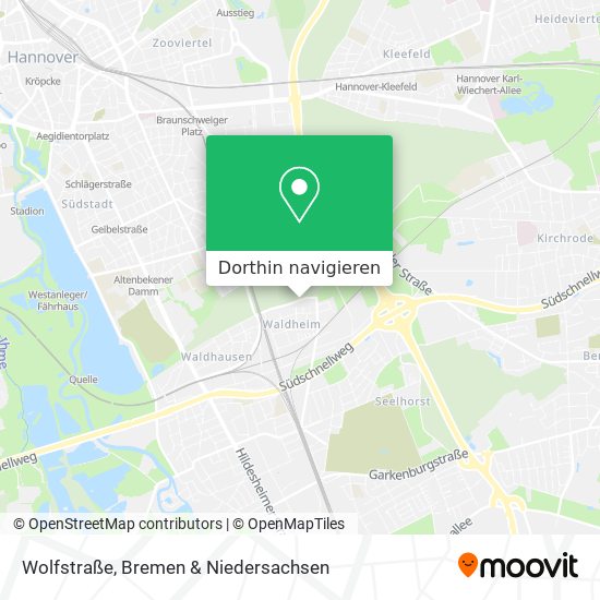 Wolfstraße Karte