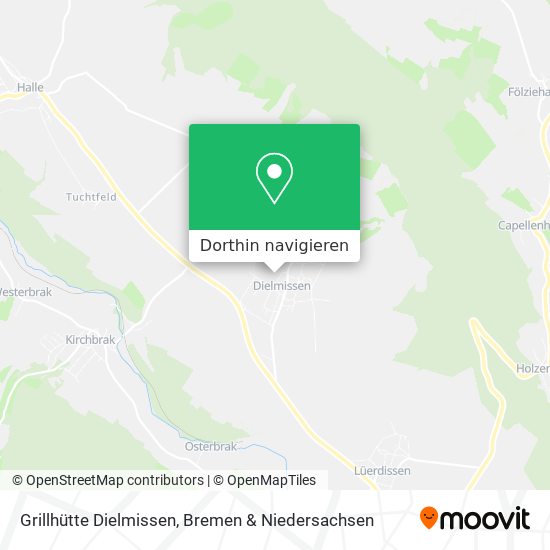 Grillhütte Dielmissen Karte