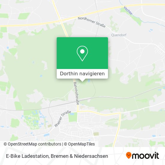 E-Bike Ladestation Karte