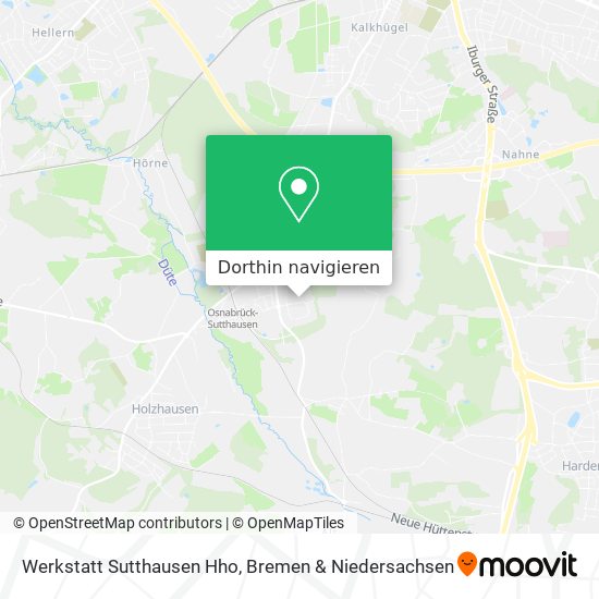 Werkstatt Sutthausen Hho Karte