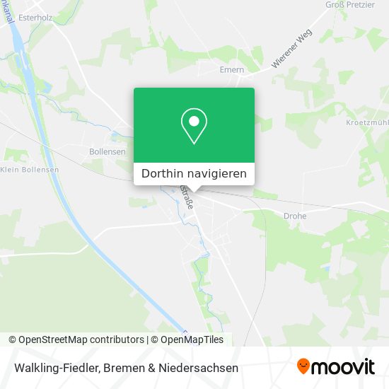 Walkling-Fiedler Karte
