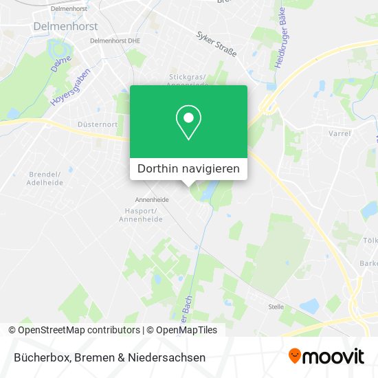 Bücherbox Karte