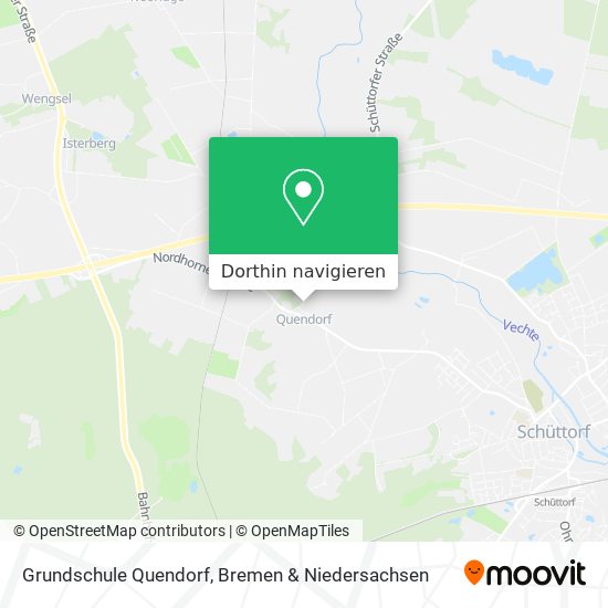 Grundschule Quendorf Karte