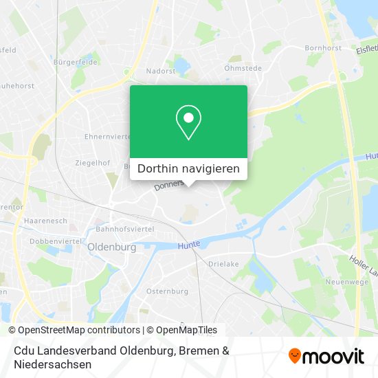 Cdu Landesverband Oldenburg Karte