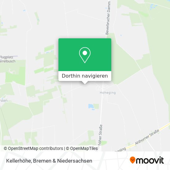 Kellerhöhe Karte