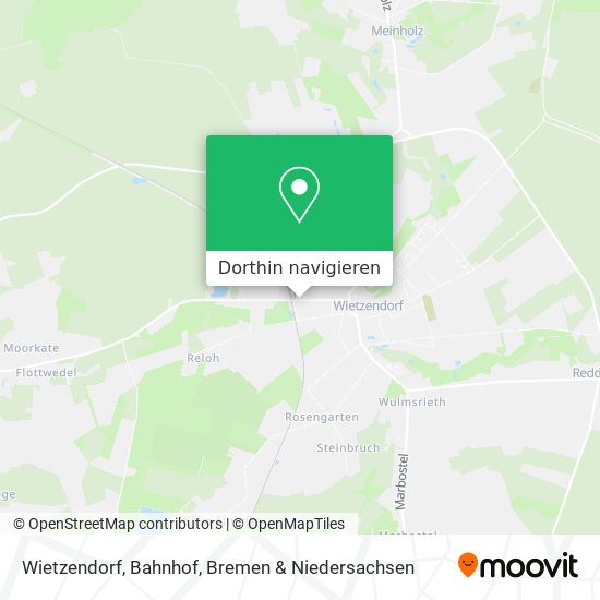 Wietzendorf, Bahnhof Karte