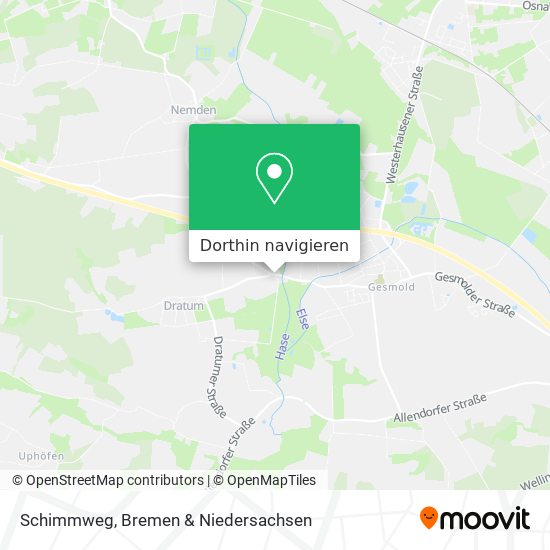 Schimmweg Karte