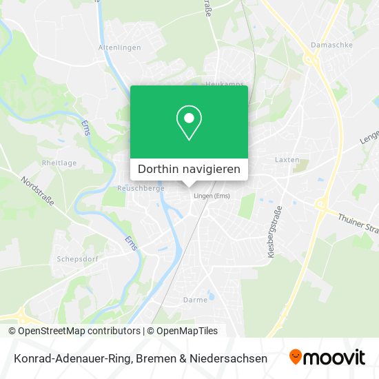 Konrad-Adenauer-Ring Karte