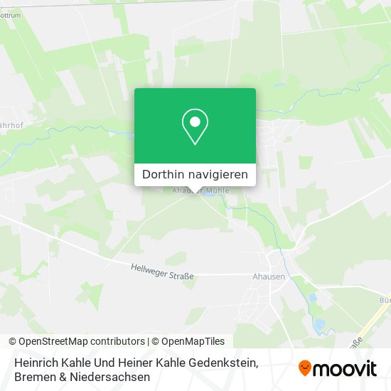 Heinrich Kahle Und Heiner Kahle Gedenkstein Karte
