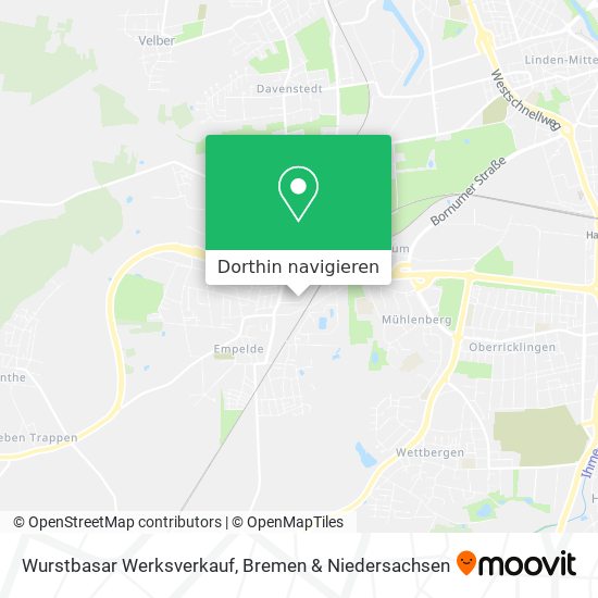 Wurstbasar Werksverkauf Karte
