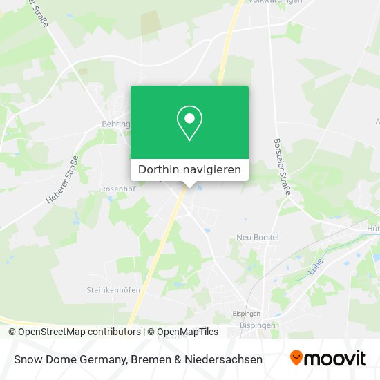 Snow Dome Germany Karte
