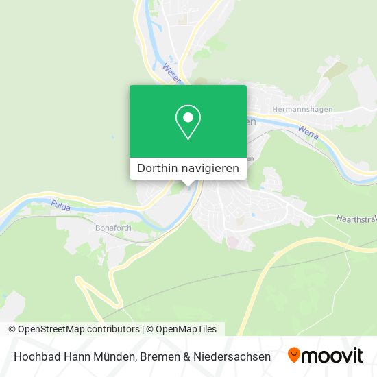 Hochbad Hann Münden Karte