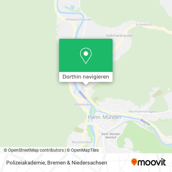 Polizeiakademie Karte