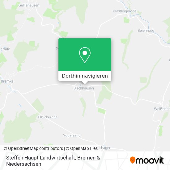 Steffen Haupt Landwirtschaft Karte