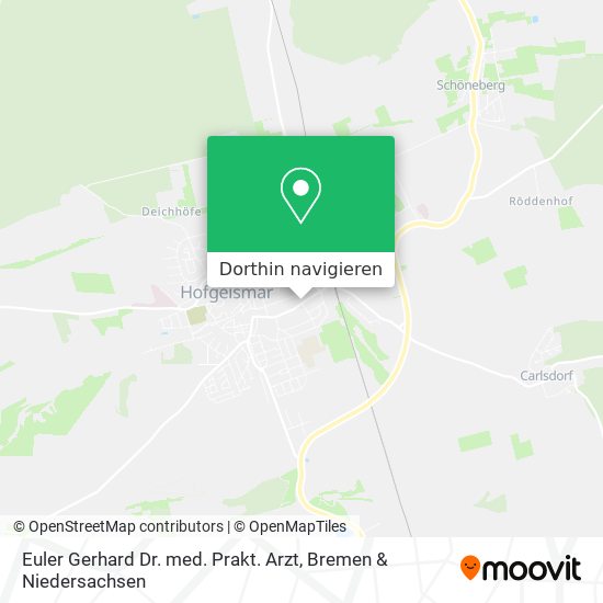 Euler Gerhard Dr. med. Prakt. Arzt Karte