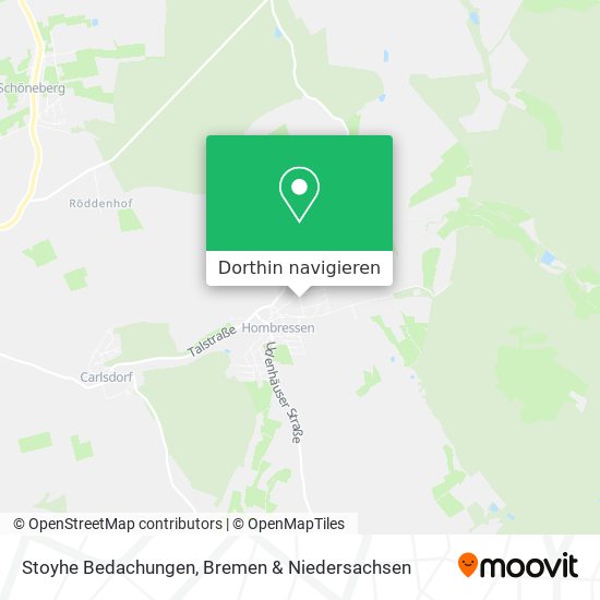 Stoyhe Bedachungen Karte