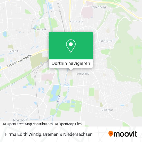 Firma Edith Winzig Karte
