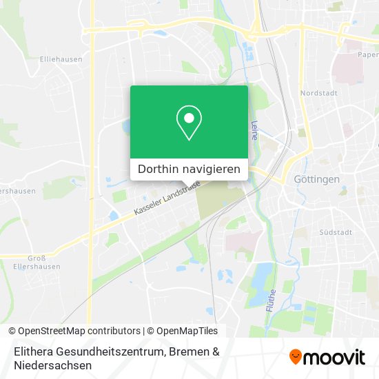 Elithera Gesundheitszentrum Karte