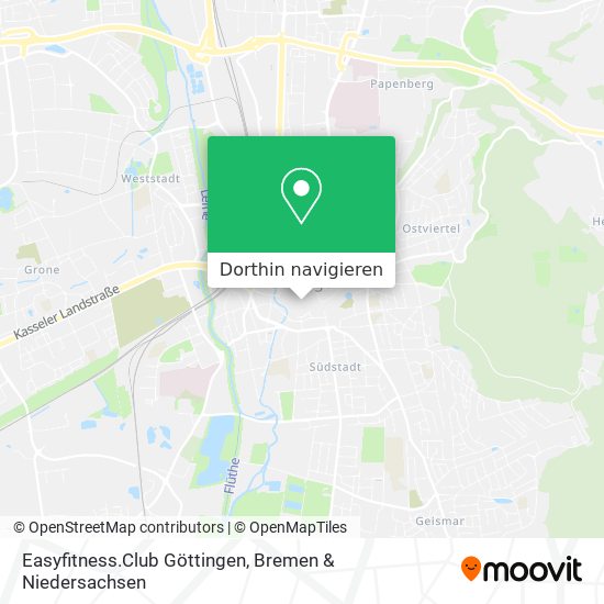 Easyfitness.Club Göttingen Karte