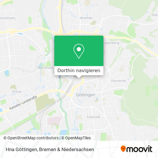 Hna Göttingen Karte