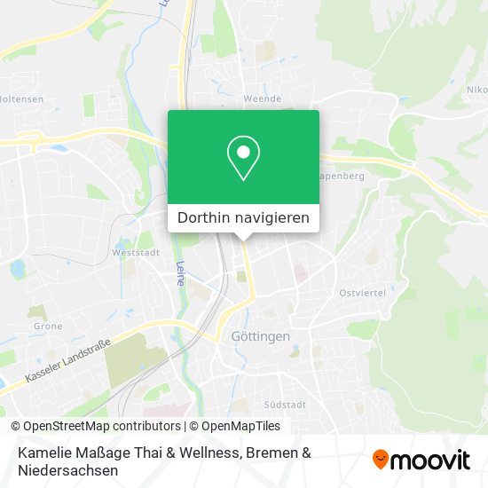 Kamelie Maßage Thai & Wellness Karte