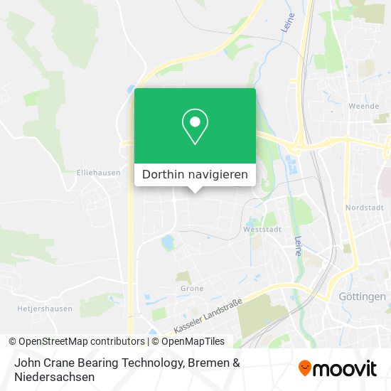 John Crane Bearing Technology Karte