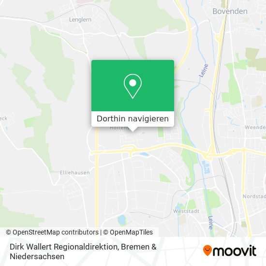 Dirk Wallert Regionaldirektion Karte