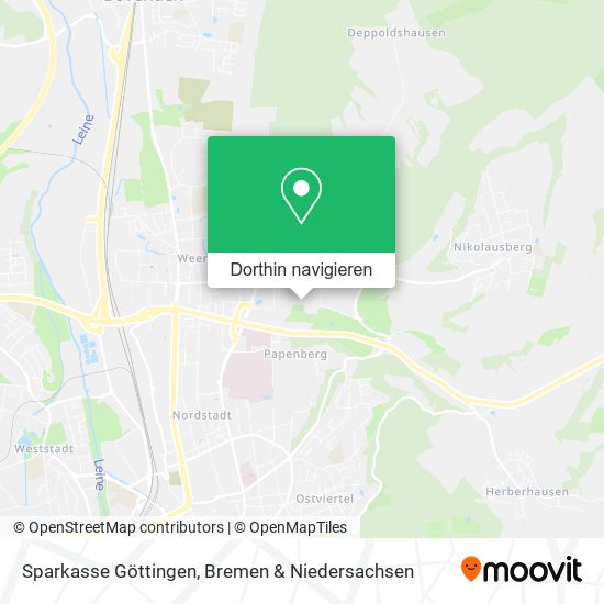 Sparkasse Göttingen Karte