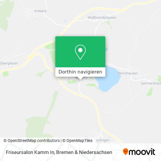 Friseursalon Kamm In Karte